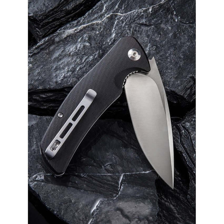 Civivi Incite Linerlock Black Ebony Wood D2 - Knives.mx