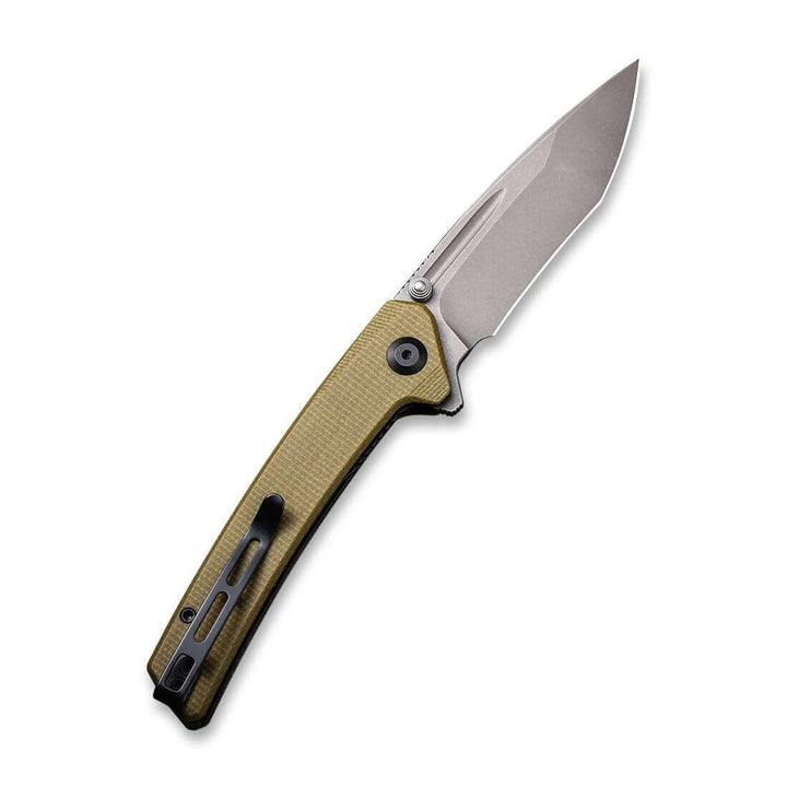 Civivi Keen Nadder Linerlock Olive Micarta N690 - Knives.mx