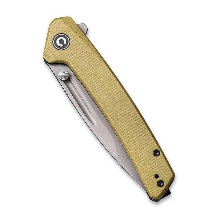 Civivi Keen Nadder Linerlock Olive Micarta N690 - Knives.mx