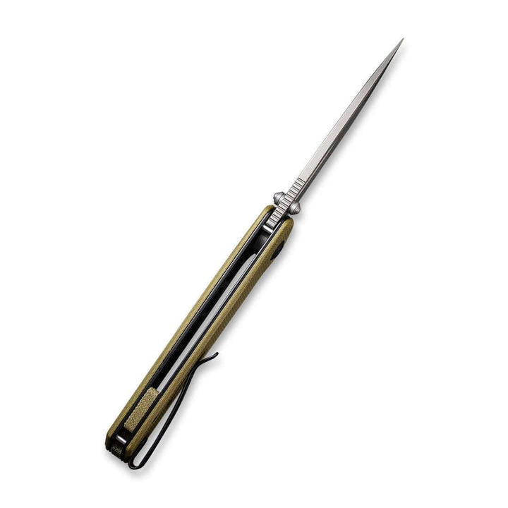 Civivi Keen Nadder Linerlock Olive Micarta N690 - Knives.mx