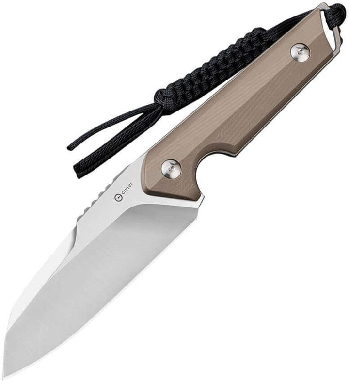 Civivi Kepler Fixed Blade Tan G10 9Cr18MoV - Knives.mx