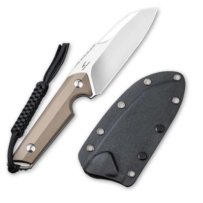 Civivi Kepler Fixed Blade Tan G10 9Cr18MoV - Knives.mx