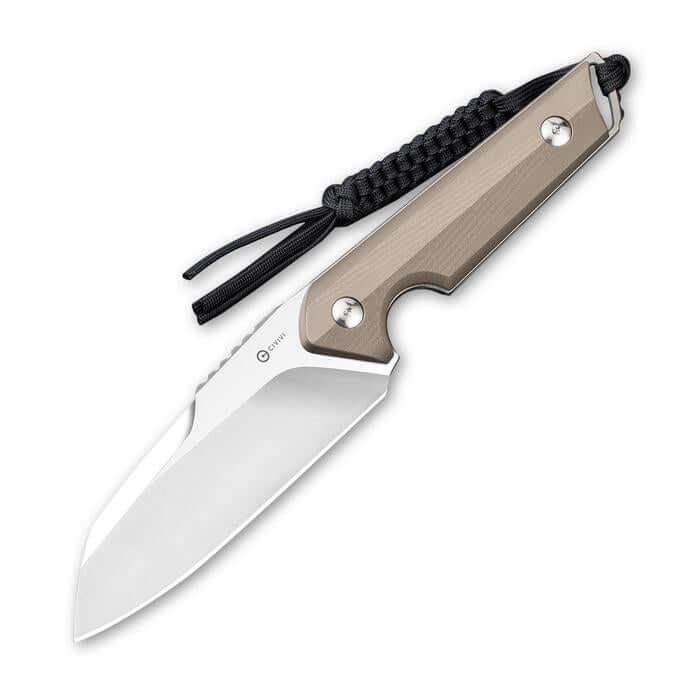 Civivi Kepler Fixed Blade Tan G10 9Cr18MoV - Knives.mx
