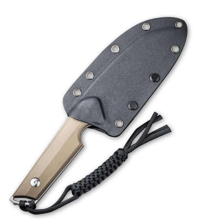 Civivi Kepler Fixed Blade Tan G10 9Cr18MoV - Knives.mx