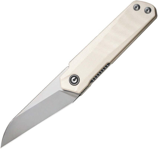 Civivi Ki-V Plus Ivory G10 Silver Bead Blasted Nitro-V - Knives.mx