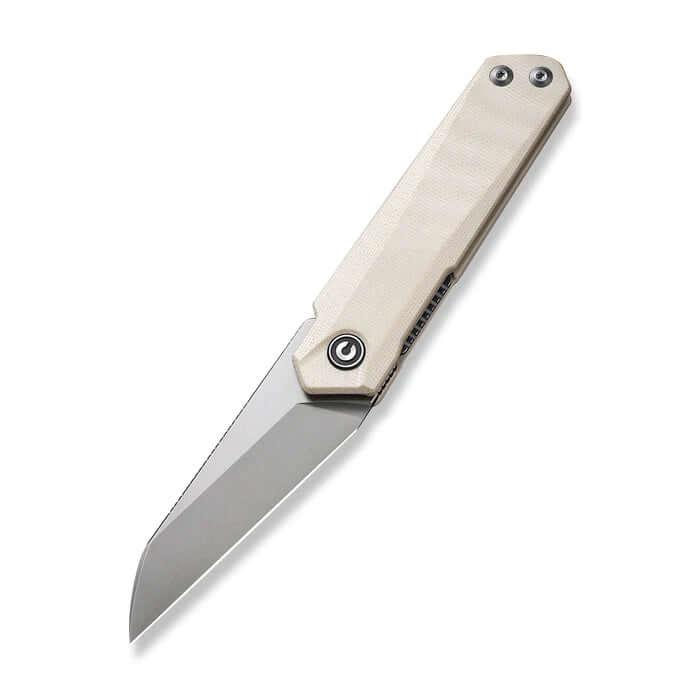 Civivi Ki-V Plus Ivory G10 Silver Bead Blasted Nitro-V - Knives.mx