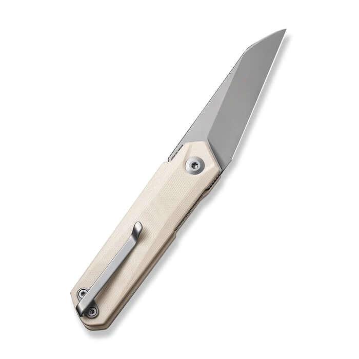 Civivi Ki-V Plus Ivory G10 Silver Bead Blasted Nitro-V - Knives.mx