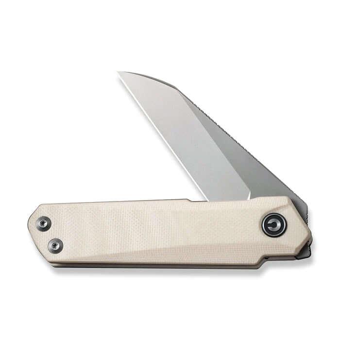 Civivi Ki-V Plus Ivory G10 Silver Bead Blasted Nitro-V - Knives.mx
