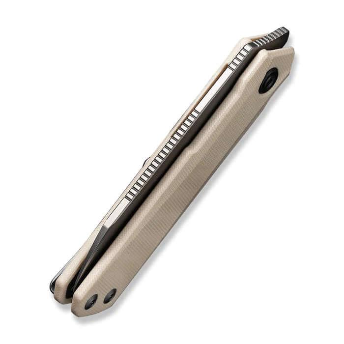 Civivi Ki-V Plus Ivory G10 Silver Bead Blasted Nitro-V - Knives.mx