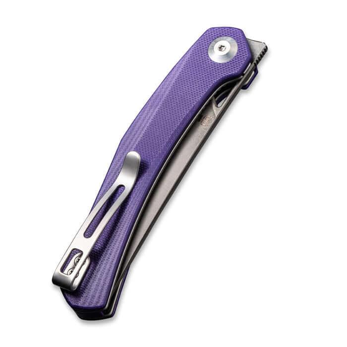 Civivi Lazar Linerlock Purple G10 SW 10Cr15CoMoV - Knives.mx