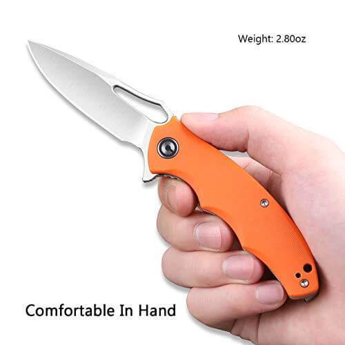 Civivi Little Fiend Linerlock Orange G10 D2 - Knives.mx