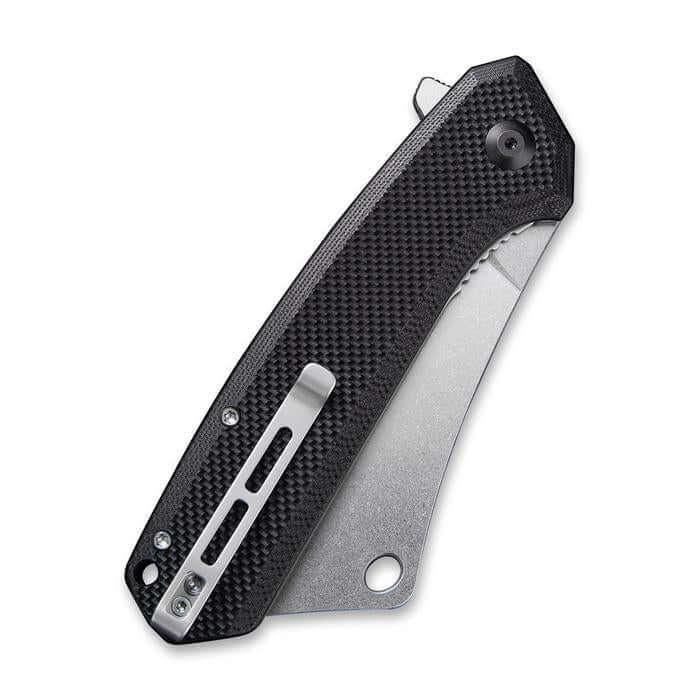 Civivi Mastodon Black Coarse G10 Handle Stonewashed 9Cr18MoV - Knives.mx
