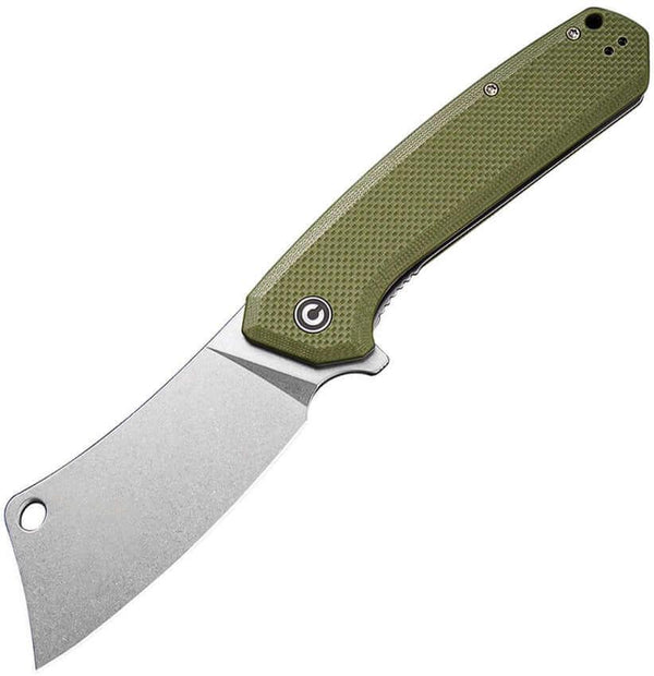 Civivi Mastodon OD Green Coarse G10 Handle Stonewashed 9Cr18MoV - Knives.mx