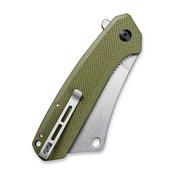 Civivi Mastodon OD Green Coarse G10 Handle Stonewashed 9Cr18MoV - Knives.mx