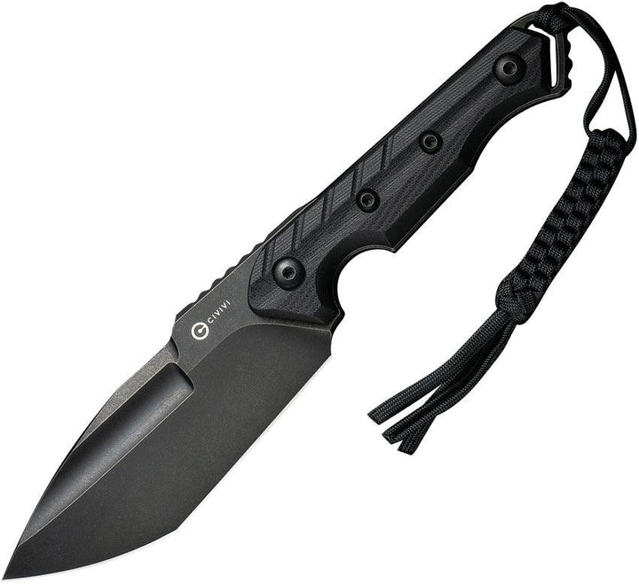 Civivi Maxwell Fixed Blade Blackout G10 Stonewashed D2 - Knives.mx