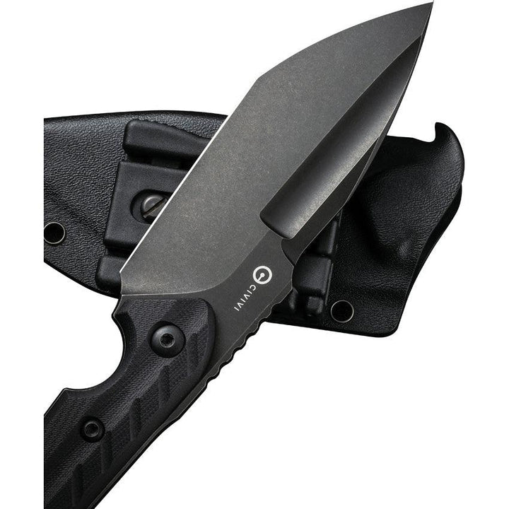 Civivi Maxwell Fixed Blade Blackout G10 Stonewashed D2 - Knives.mx