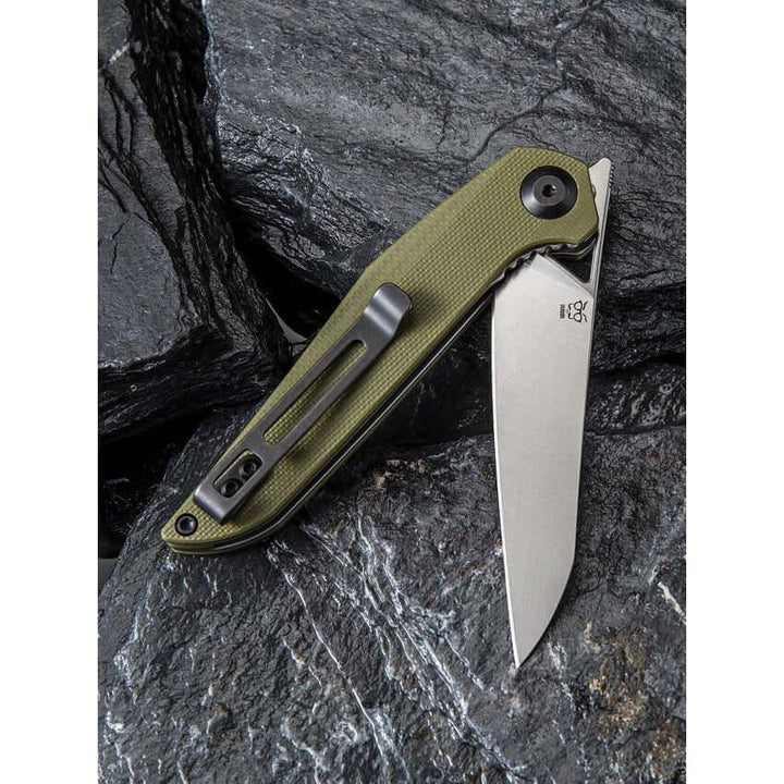 Civivi McKenna Linerlock Green G10 D2 - Knives.mx