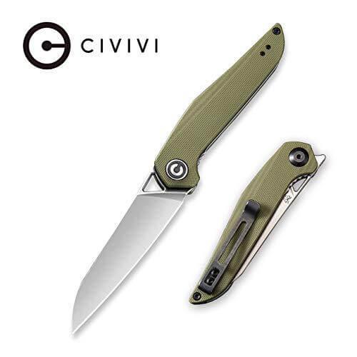 Civivi McKenna Linerlock Green G10 D2 - Knives.mx