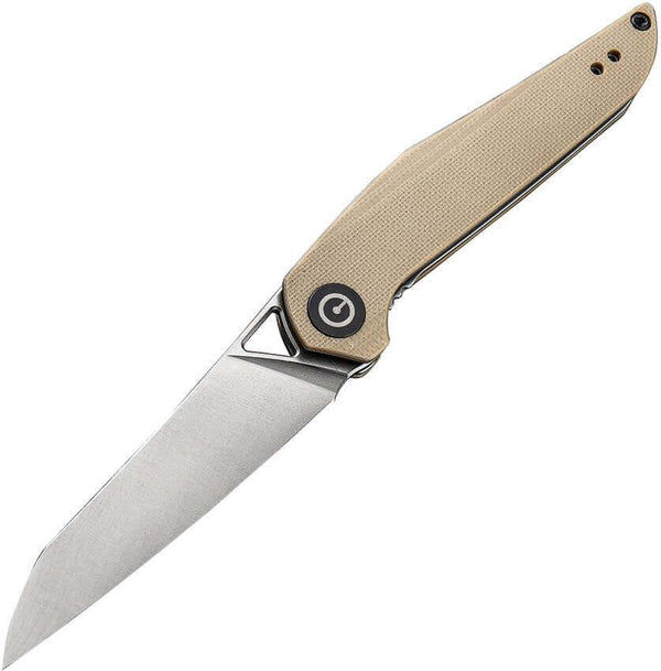 Civivi McKenna Linerlock Tan G10 D2 - Knives.mx