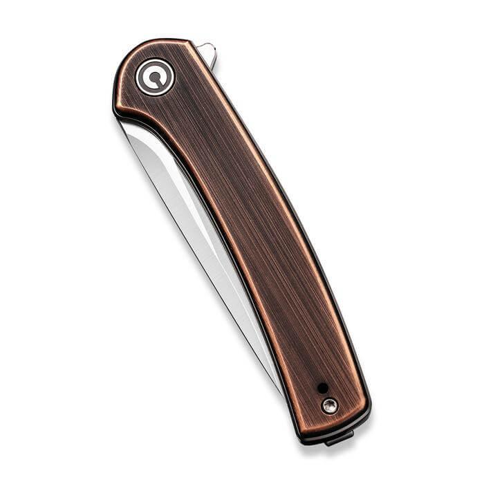 Civivi Mini Asticus Linerlock Copper Satin 10Cr15CoMoV - Knives.mx