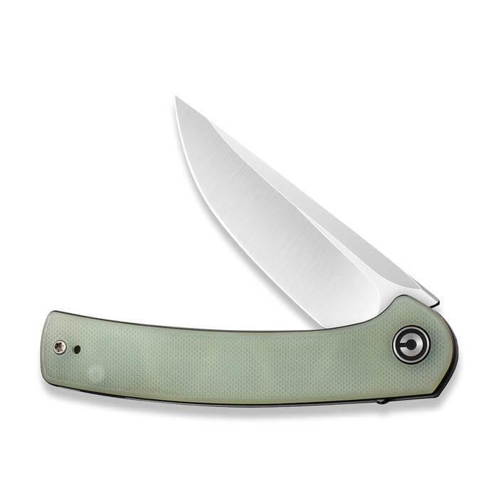 Civivi Mini Asticus Linerlock Jade G10 Satin 10Cr15CoMoV - Knives.mx