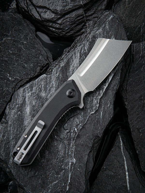 Civivi Mini Bullmastiff Linerlock Black G10 Stonewashed 9Cr18MoV - Knives.mx