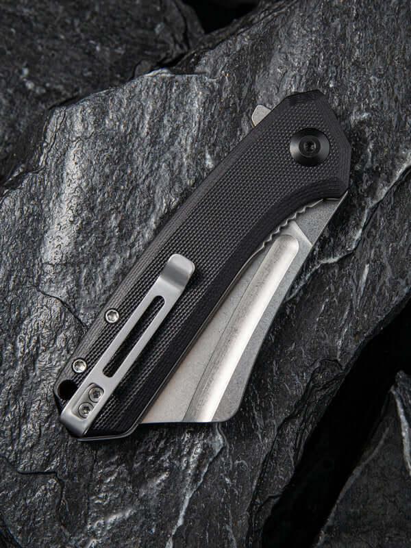 Civivi Mini Bullmastiff Linerlock Black G10 Stonewashed 9Cr18MoV - Knives.mx