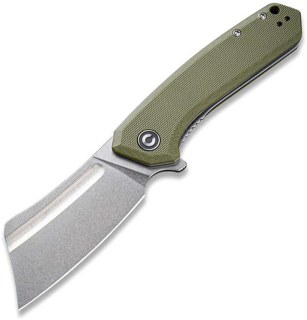 Civivi Mini Bullmastiff Linerlock OD Green G10 Stonewashed 9Cr18MoV - Knives.mx