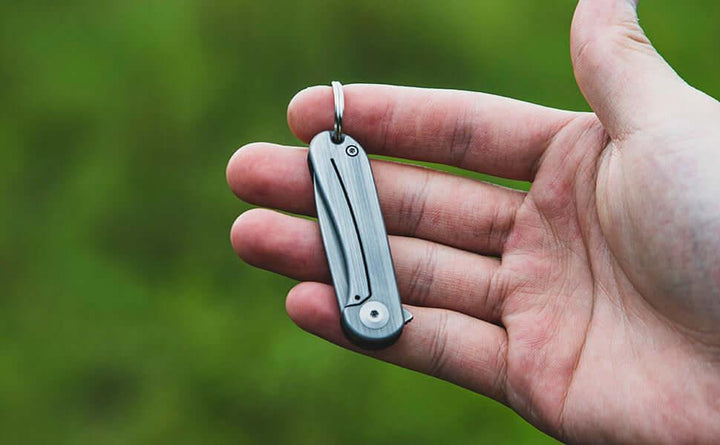 Civivi Mini Elementum Framelock Brass Hand Rubbed 14C28N Sandvik - Knives.mx