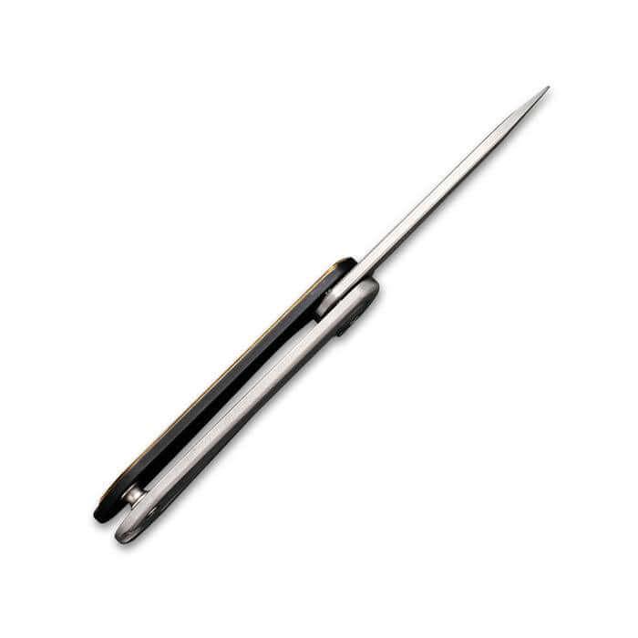 Civivi Mini Elementum Framelock Brass Hand Rubbed 14C28N Sandvik - Knives.mx