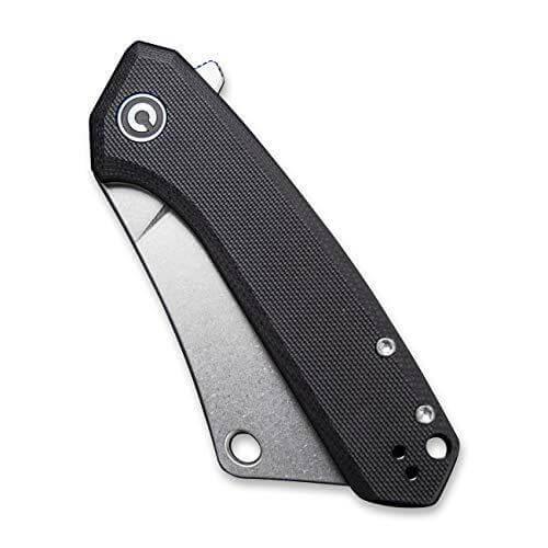 Civivi Mini Mastodon Black G10 Handle Stonewashed 9Cr18MoV - Knives.mx