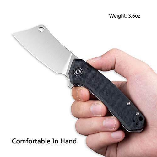 Civivi Mini Mastodon Black G10 Handle Stonewashed 9Cr18MoV - Knives.mx