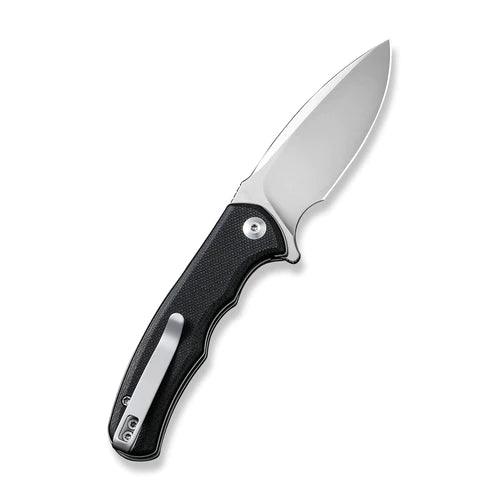 Civivi Mini Praxis Linerlock Black G10 Satin Finished Drop Point D2 - Knives.mx