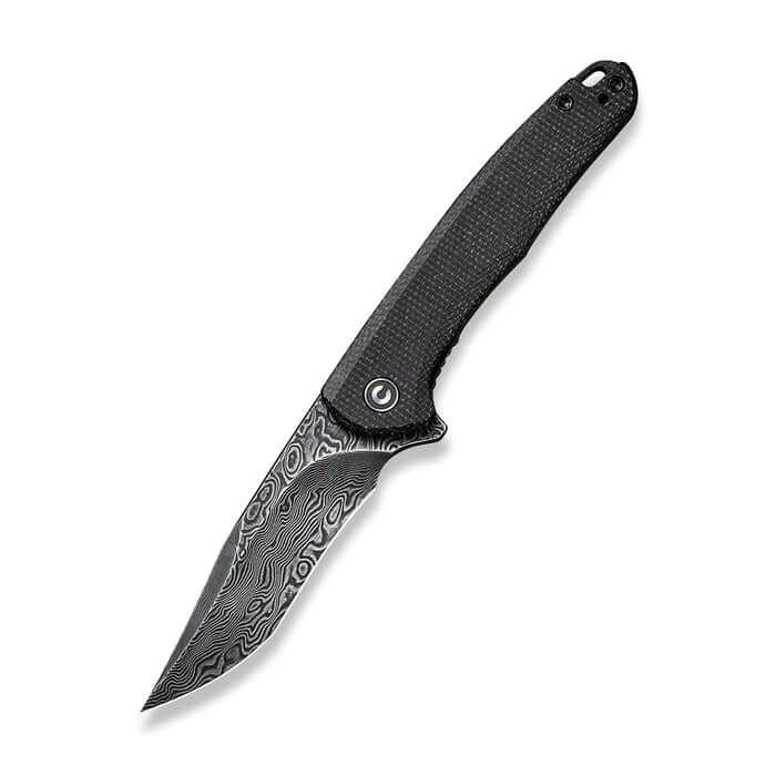 Civivi Mini Sandbar Linerlock Black Micarta Black Damascus - Knives.mx