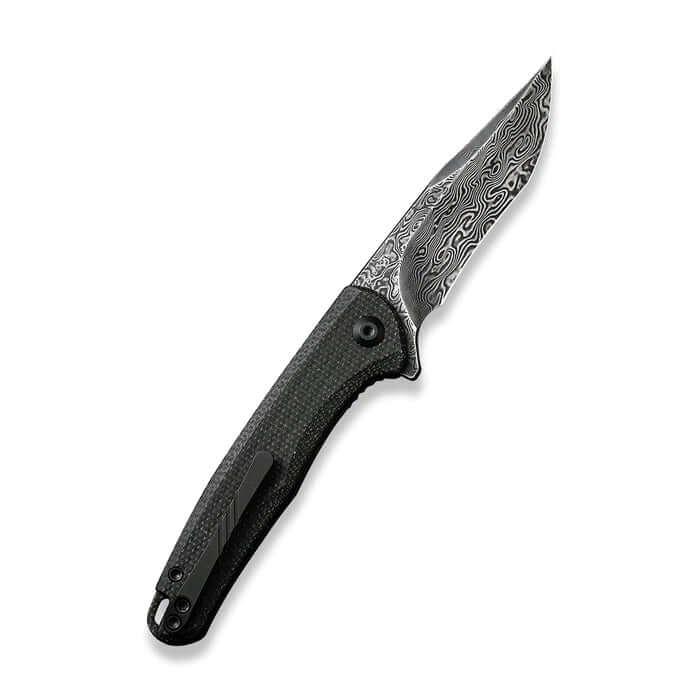 Civivi Mini Sandbar Linerlock Black Micarta Black Damascus - Knives.mx