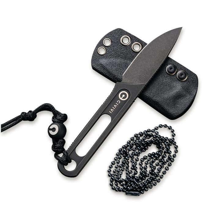 Civivi Minimis Neck Knife Black SW 10Cr15CoMoV - Knives.mx