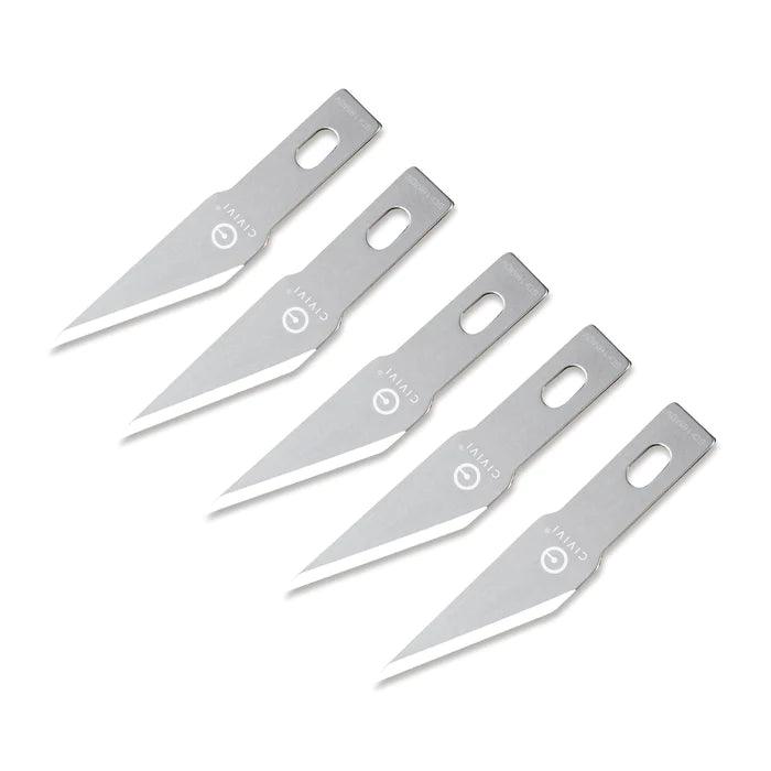 Civivi MT Blade 1 Utility Blades for Polymorph Carabiner Multitool 9Cr18MoV - Knives.mx