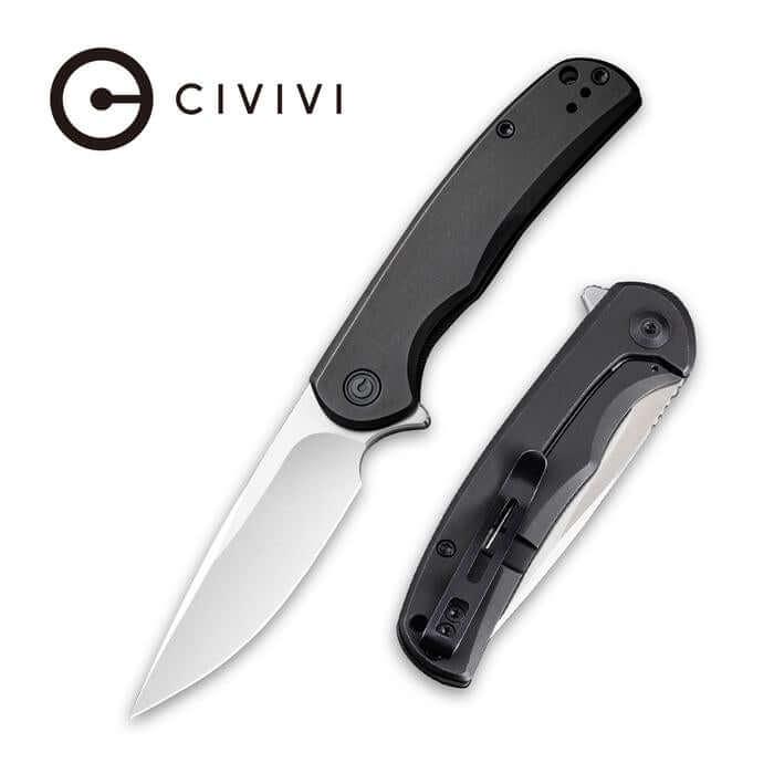 Civivi Nox Framelock Black Stainless Satin Nitro V Steel - Knives.mx