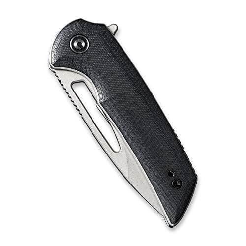 Civivi Odium Linerlock Black G10 Stonewashed D2 - Knives.mx