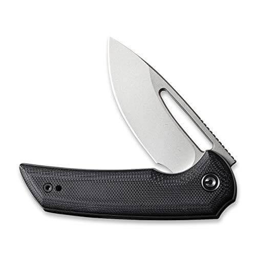 Civivi Odium Linerlock Black G10 Stonewashed D2 - Knives.mx