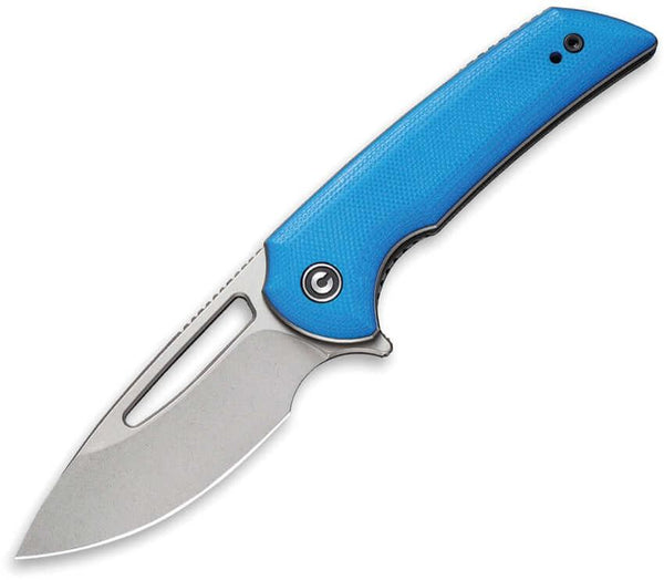 Civivi Odium Linerlock Blue G10 Stonewashed D2 - Knives.mx