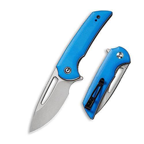 Civivi Odium Linerlock Blue G10 Stonewashed D2 - Knives.mx