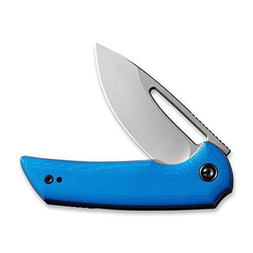 Civivi Odium Linerlock Blue G10 Stonewashed D2 - Knives.mx