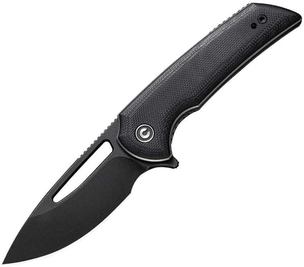 Civivi Odium Linerlock G10 Black Stonewashed D2 - Knives.mx