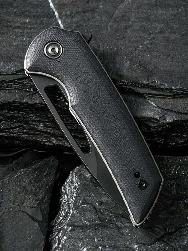 Civivi Odium Linerlock G10 Black Stonewashed D2 - Knives.mx