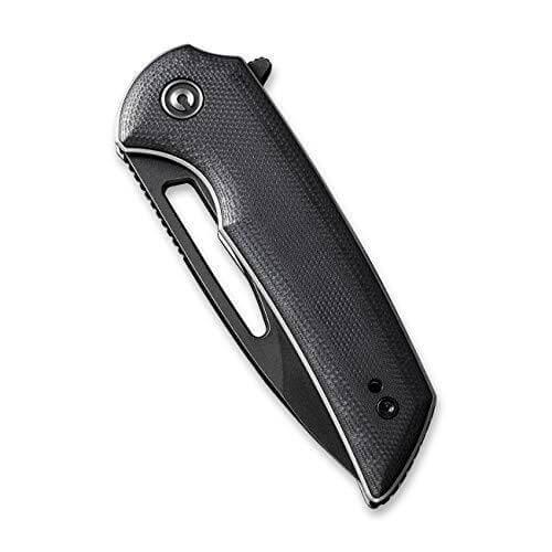 Civivi Odium Linerlock G10 Black Stonewashed D2 - Knives.mx