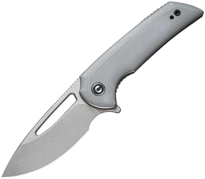 Civivi Odium Linerlock Gray G10 Stonewashed D2 - Knives.mx