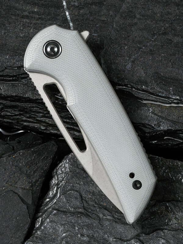 Civivi Odium Linerlock Gray G10 Stonewashed D2 - Knives.mx