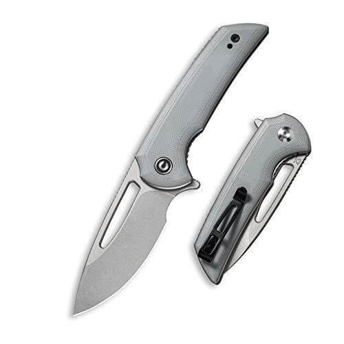Civivi Odium Linerlock Gray G10 Stonewashed D2 - Knives.mx