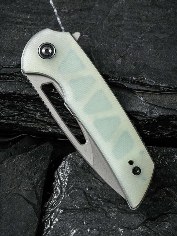 Civivi Odium Linerlock Jade G10 Stonewashed D2 - Knives.mx